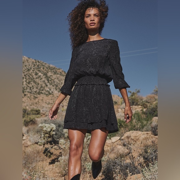 Rails Inez Dress in Slate Python Size XS - Picture 1 of 5